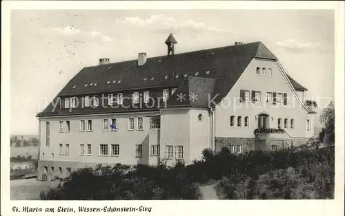 Wissen Sieg St Maria am Stein Kat. Wissen