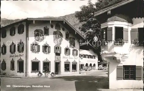 Oberammergau Bemaltes Haus Kat. Oberammergau