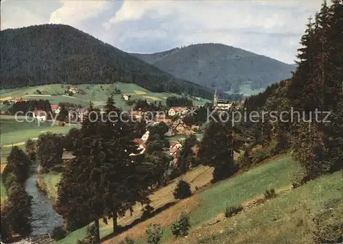 Mitteltal Schwarzwald Teilansicht Kat. Baiersbronn