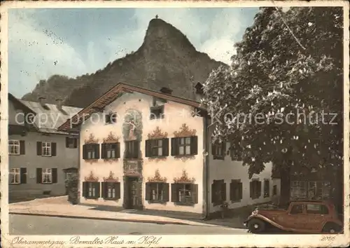 Oberammergau Bemaltes Haus am Kofel Kat. Oberammergau