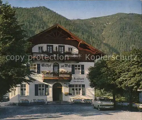 Oberammergau Gasthof zur Post Kat. Oberammergau