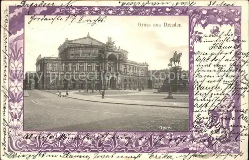 Dresden Oper Kat. Dresden