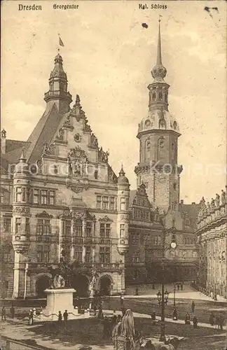 Dresden Georgentor Kgl. Schloss Kat. Dresden