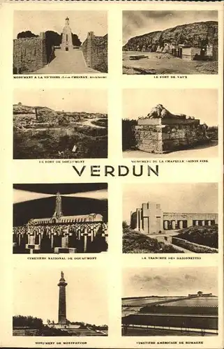 Verdun Meuse Momunent V.  / Verdun /Arrond. de Verdun