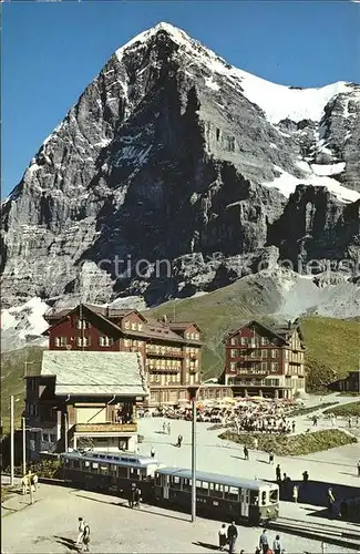 Kleine Scheidegg Interlaken Eiger Nordwand Strassenbahn Kat. Kleine Scheidegg