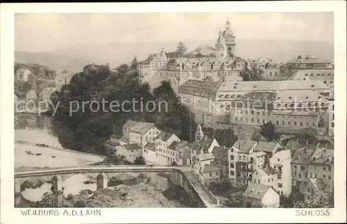 Weilburg mit Schloss Kat. Weilburg