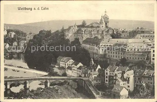 Weilburg mit Schloss Kat. Weilburg