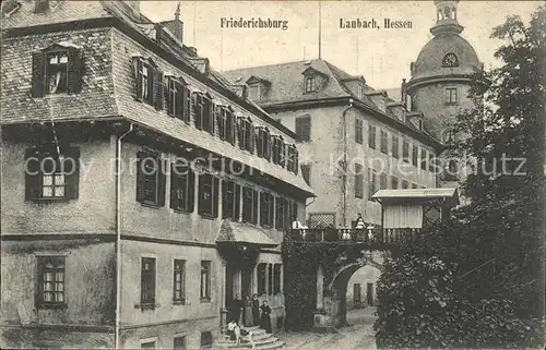 Laubach Hessen Friedrichsburg (Feldpost) / Laubach /Giessen LKR