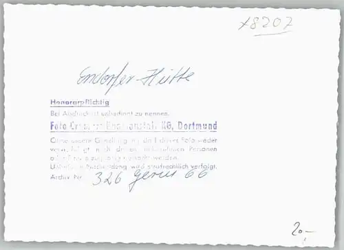 Endorf Chiemgau Endorferhuette  o 1966 / Chiemsee /Rosenheim LKR