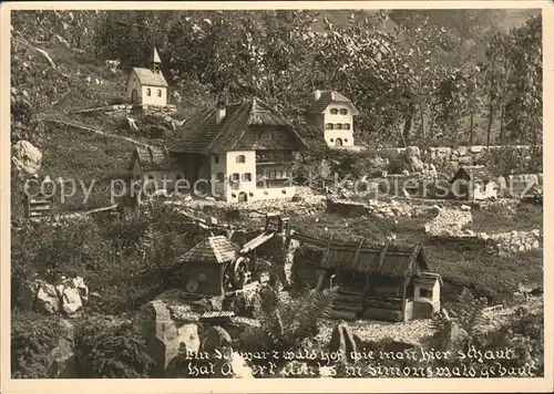 Schwarzwaldhaeuser  Kat. Gebaeude und Architektur