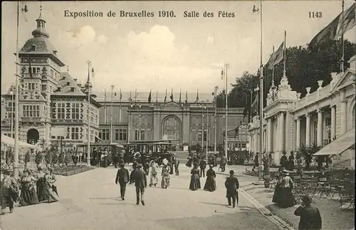 aw00829 Bruxelles Bruessel Salle de Fete 1910  Kategorie.  Alte Ansichtskarten