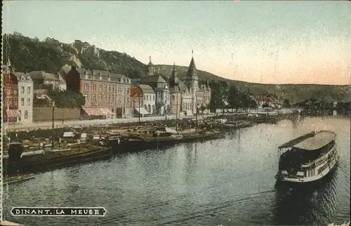 Dinant Namur La Meuse Schiff