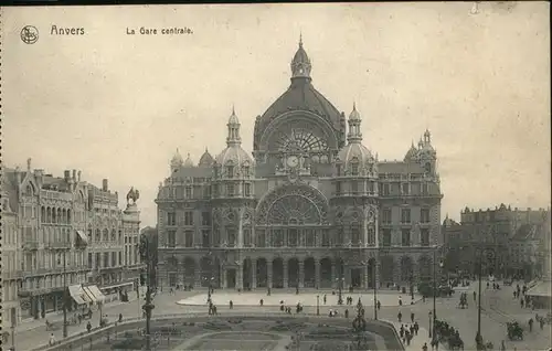 Anvers Antwerpen La Gare centrale