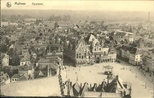 Malines Mechelen Flandre Panorama / Mechelen /Antwerpen