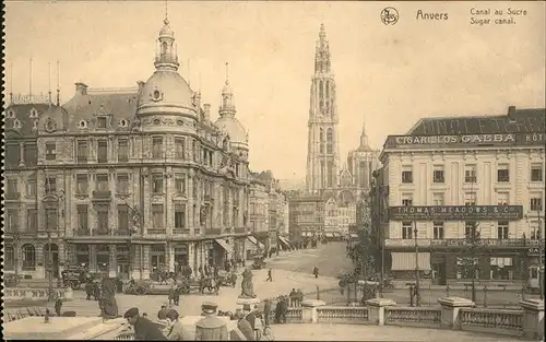Anvers Antwerpen Cnal au Sucre