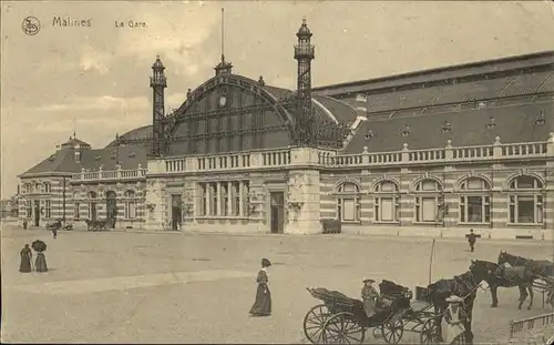 Malines Mechelen Flandre Gare / Mechelen /Antwerpen