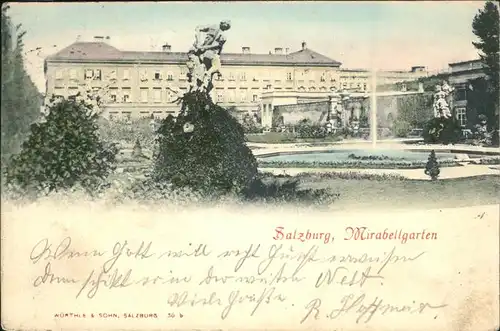 Salzburg Mirabellgarten