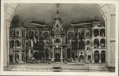 Salzburg Lustschloss Hellbrunn Mechanisches Theater