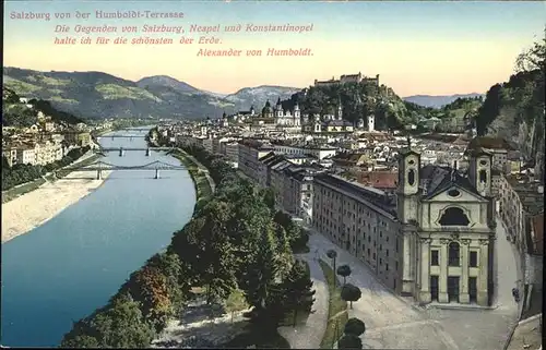 Salzburg Humboldt-Terrasse Vers