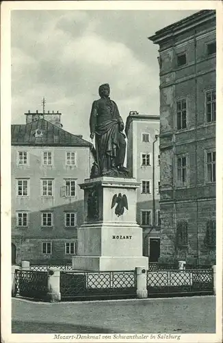 Salzburg Mozart Denkmal
