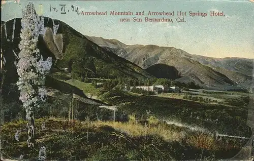 Hot Springs California Arrowhead Mountain
San Bernardino