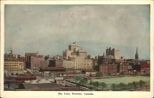 Toronto Canada Sky Line