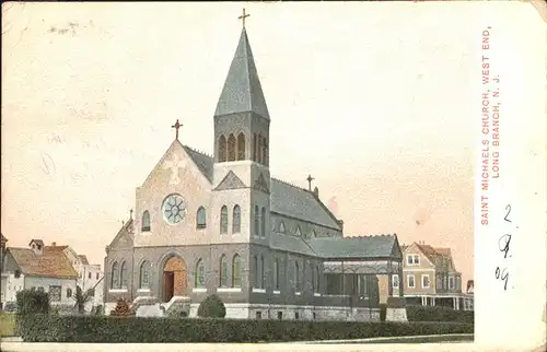 West End New Jersey Saint Michaels Church