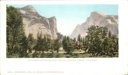 Yosemite Valley Donks and Washington Column