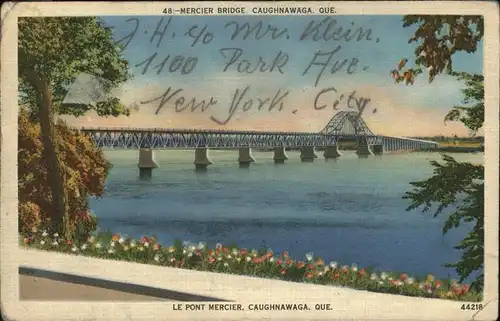 Caughnawaga Le Pont Mercier