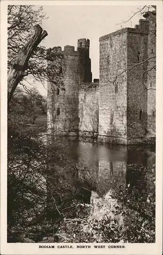 Bodiam Castle North West Corner