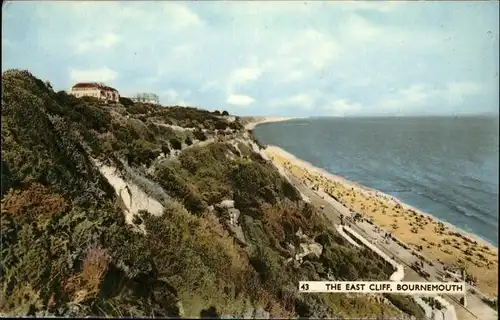 Bournemouth UK East Cliff