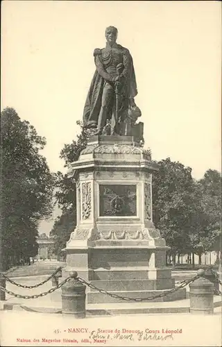 Nancy Lothringen Statue de Drouot / Nancy /Arrond. de Nancy