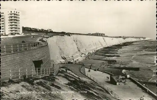 Brighton East Sussex Undercliff Walk / Brighton East Sussex /