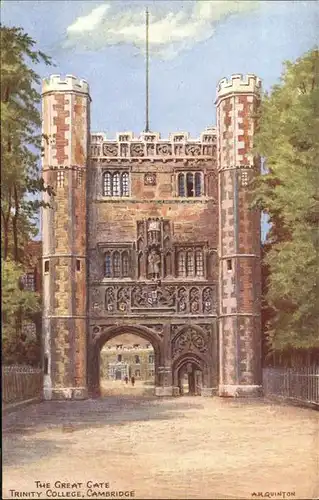 Cambridge Cambridgeshire Trinity College
Great Gate / Cambridge /Cambridgeshire CC