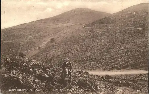 Malvern UK Worcestershire Beacon Hill Paths