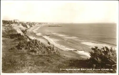 Bournemouth UK Bay Alum Chine Kat. Bournemouth