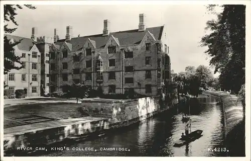 Cambridge Cambridgeshire River Cam Kings College / Cambridge /Cambridgeshire CC