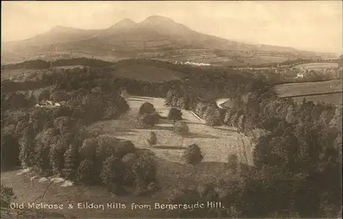 Melrose  Eildon Hills 