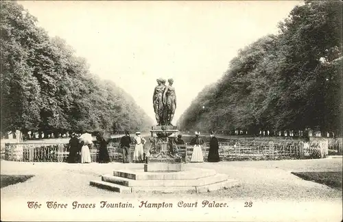 Hampton Three Graces Fountain Court Palace