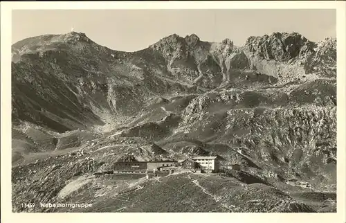 Nebelhorn Nebelhorngruppe Edmund Probst Haus Bergstation