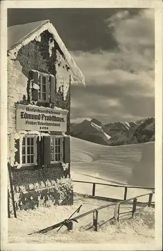 Nebelhorn Edmund Probst Haus