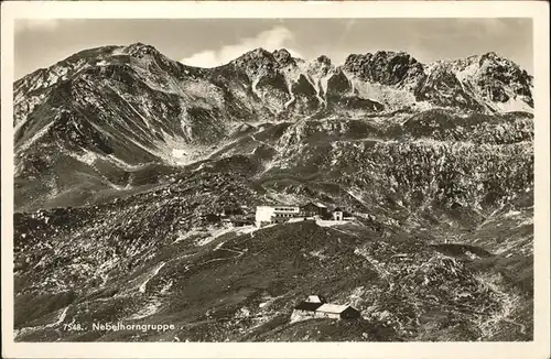 Nebelhorn Nebelhorngruppe Bergstation