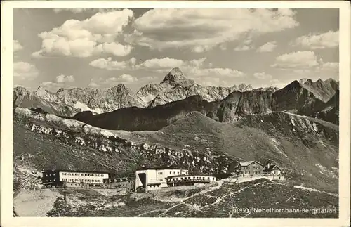 Nebelhorn Nebelhorn Bergstation Edmund Probst Haus