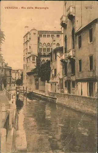 Venezia Rio delle Maravegle *