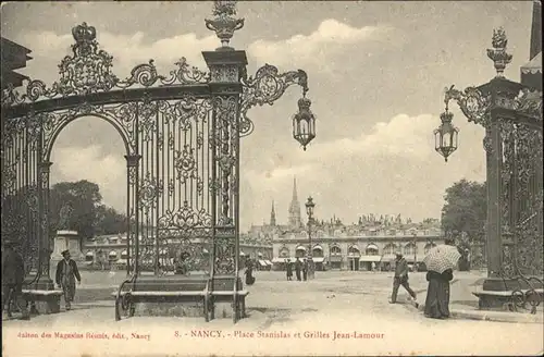 Nancy Lothringen Place Stanislas et Grilles Jean-Lamour / Nancy /Arrond. de Nancy