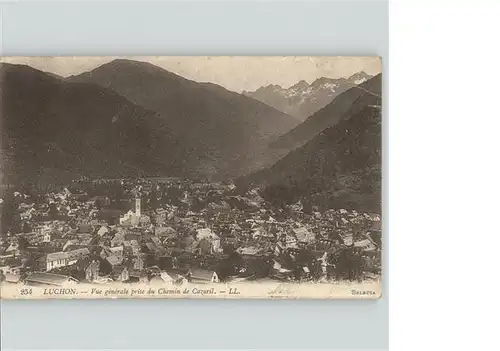 Luchon Haute-Garonne vue generale / Bagneres-de-Luchon /Arrond. de Saint-Gaudens