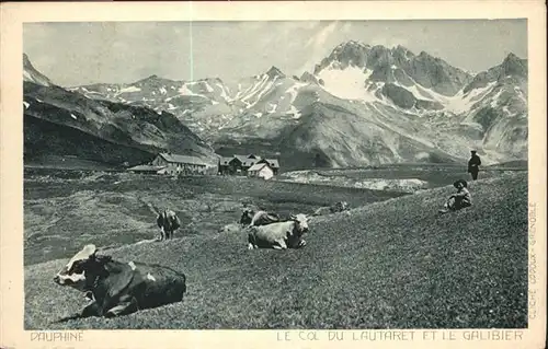 Dauphine le col du Lautaret le Galibier / Grenoble /Arrond. de Grenoble