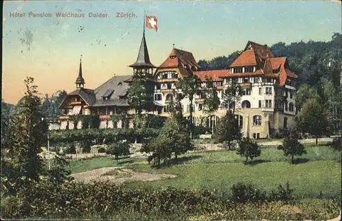 Zuerich Hotel Pension Waldhaus Dolder / Zuerich /Bz. Zuerich City