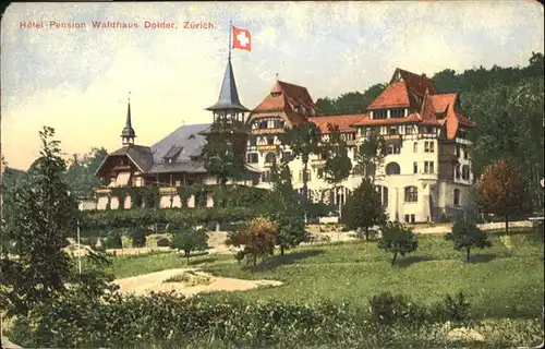 Zuerich Hotel Pension Waldhaus Dolder / Zuerich /Bz. Zuerich City