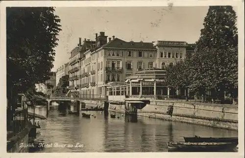 Zuerich Hotel Baur  / Zuerich /Bz. Zuerich City